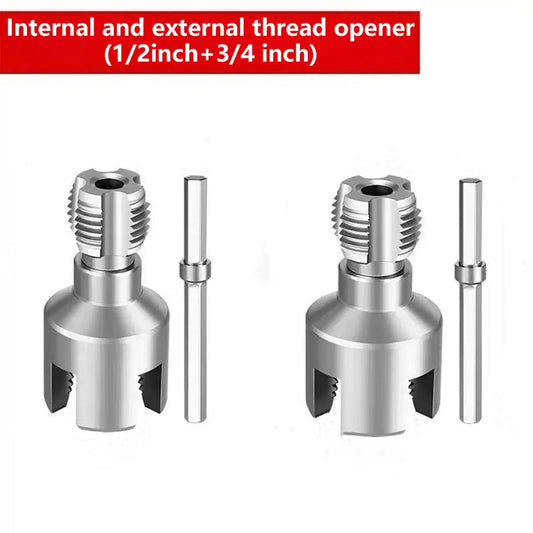 1/2" NPT and 3/4" NPT Threading Dies, Double-ended Pipe Threading Tools