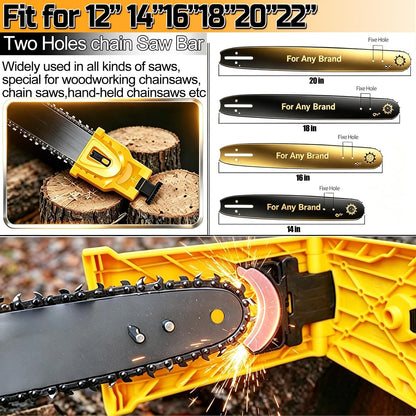 Electric Chainsaw Teeth Sharpener, Portable Fast Grinding Tool