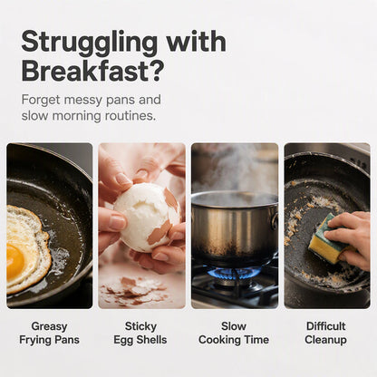 2PCS Microwave egg cooker