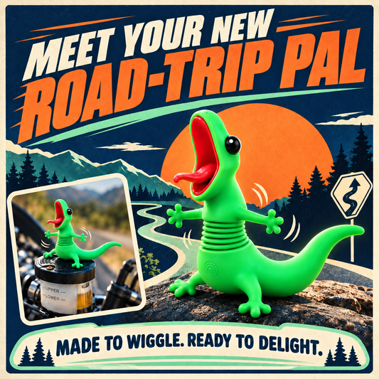 Roadside Lizard Buddy - Car & Motorcycle Decor