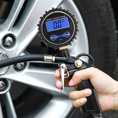 0-250 PSI Digital Tire Inflator with Easy to Read Pressure Gauge