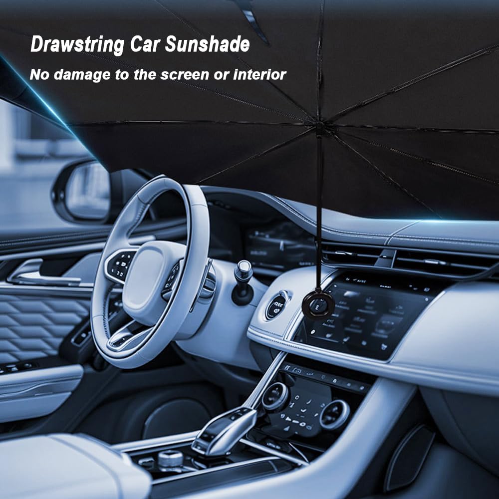 Full Cover UV Front Windshield Sun Shade Umbrella Durable Interior Accessories