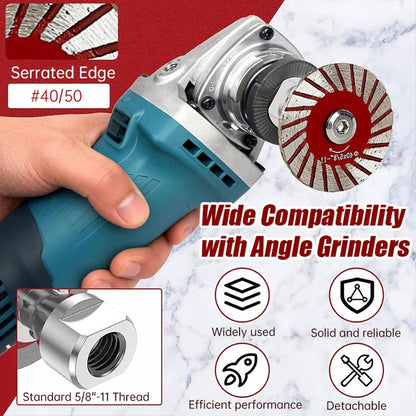 1.57"Mini Diamond Blade for Grinder, High Hardness Diamond Wheel with Removable Flange
