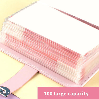 100 Pockets Money Saving Challenge Book with Password Lock