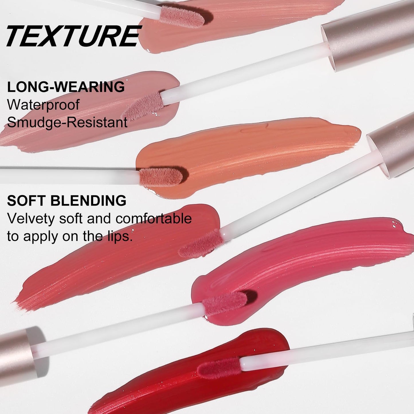 YOUNG VISION 6-Pc Matte Nude Liquid Lipstick Set