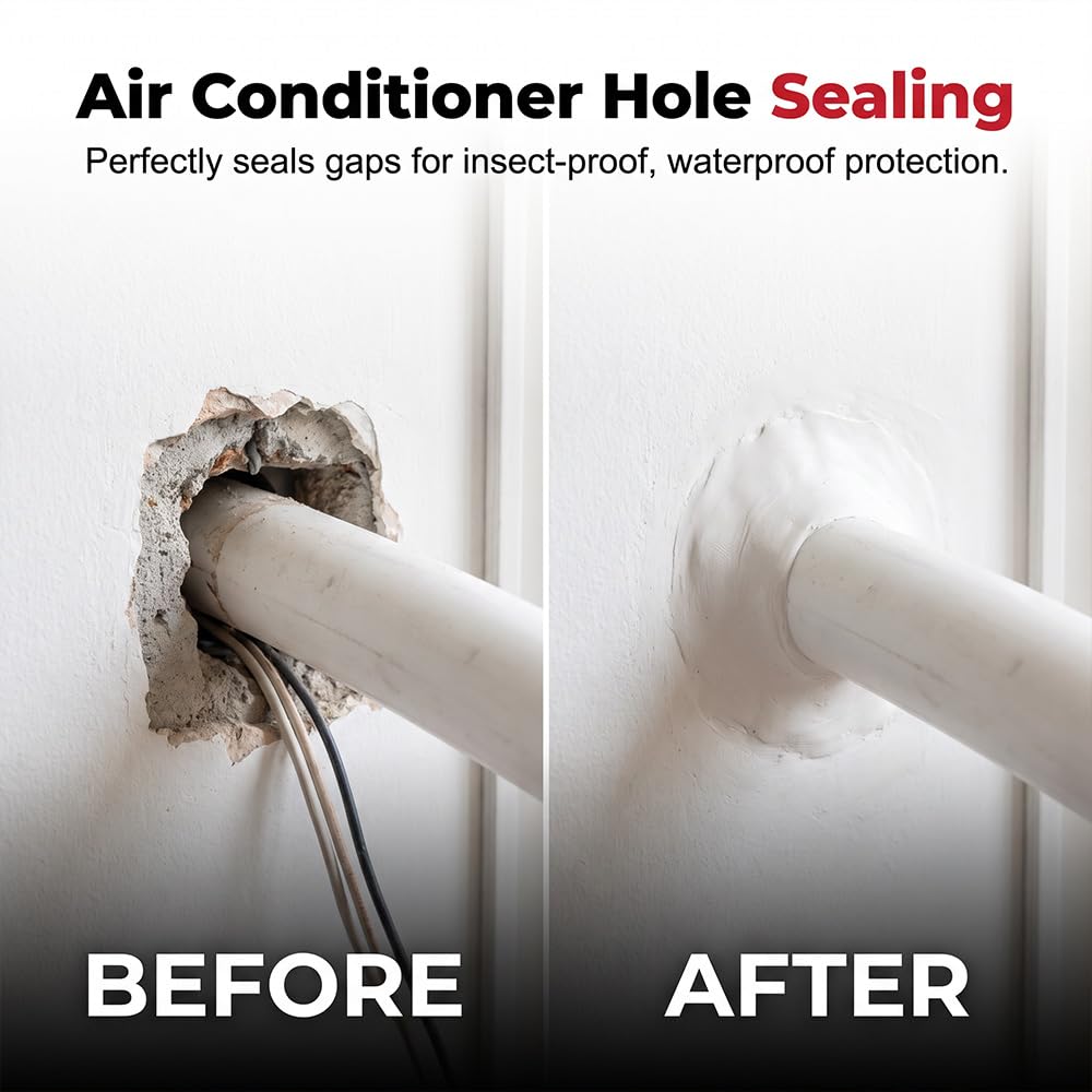 Faster Drying Moldable Sealant Clay - Quick Repair Putty for Drain Pipe Connection, Holes and Gaps