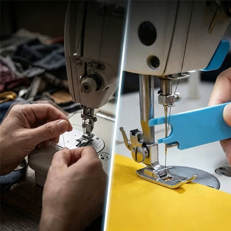 4-in-1 Sewing Threader Tool with Seam Ripper