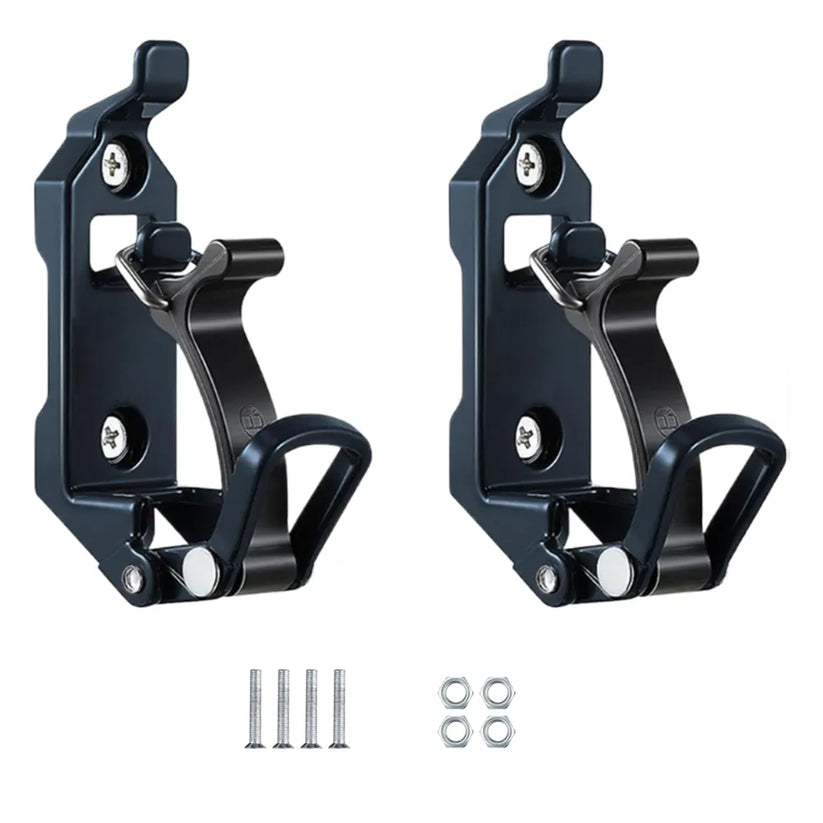2pcs Shovel Holder Clamp Wall Mount Kit Quick Release Storage for Roof Rack