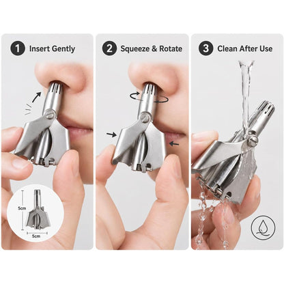 Manual Nose Hair Trimmer for Men & Women