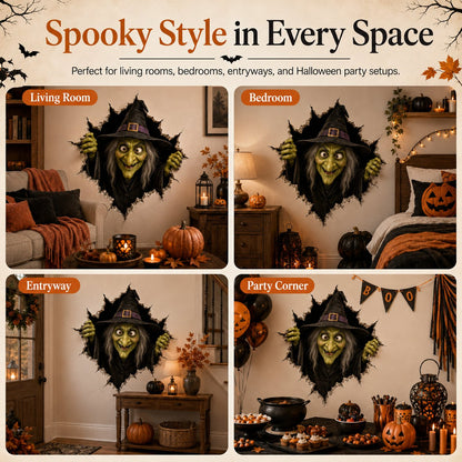 Halloween Breakthrough 3D Wall Decals