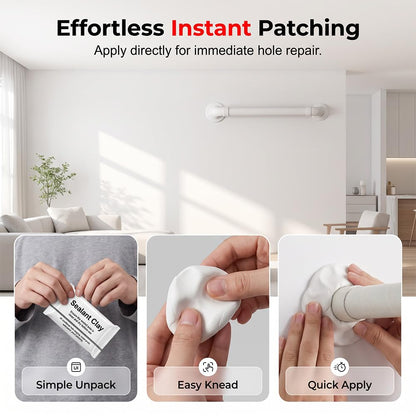 Faster Drying Moldable Sealant Clay - Quick Repair Putty for Drain Pipe Connection, Holes and Gaps