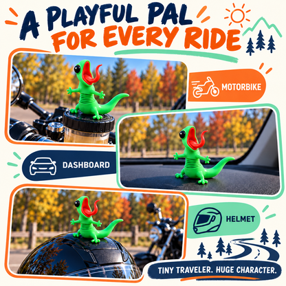 Roadside Lizard Buddy - Car & Motorcycle Decor