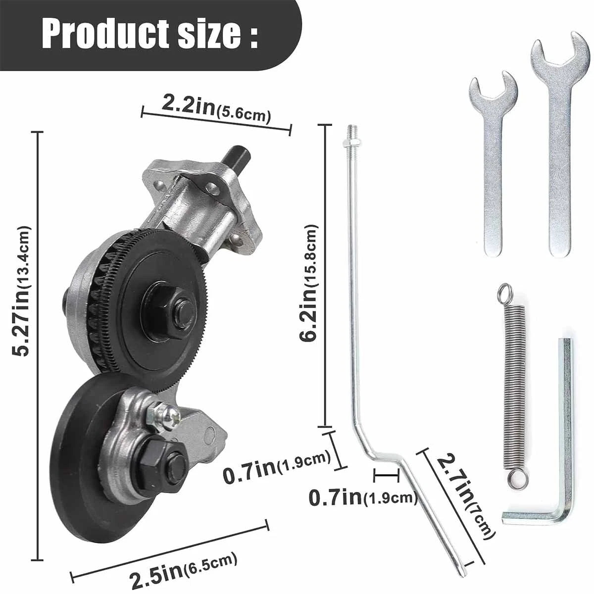Electric Drill Sheet Metal Cutter Attachment Set for Cutting Iron