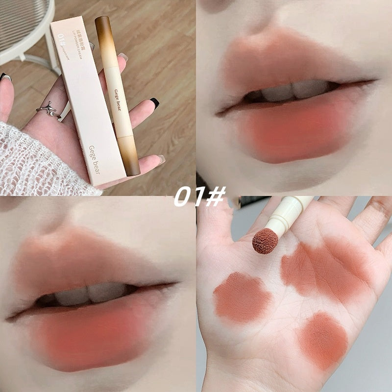 4-Piece Velvet Matte Lip Crayon Set – Waterproof, Kiss-Proof, and Smudge-Proof Lip Makeup Collection