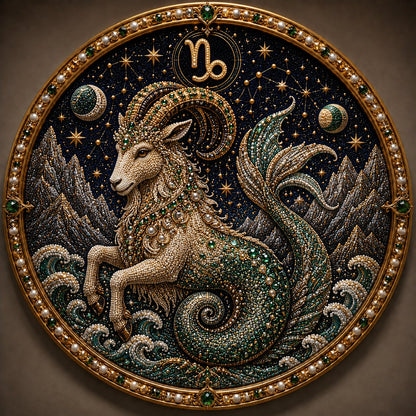 Premium 3D Pearlescent Zodiac Art Set
