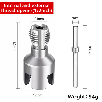 1/2" NPT and 3/4" NPT Threading Dies, Double-ended Pipe Threading Tools