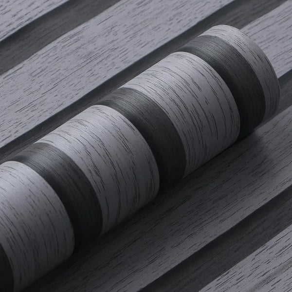 Wood Grain Slat Wall Panels Peel and Stick Faux Wood Thick Wallpaper