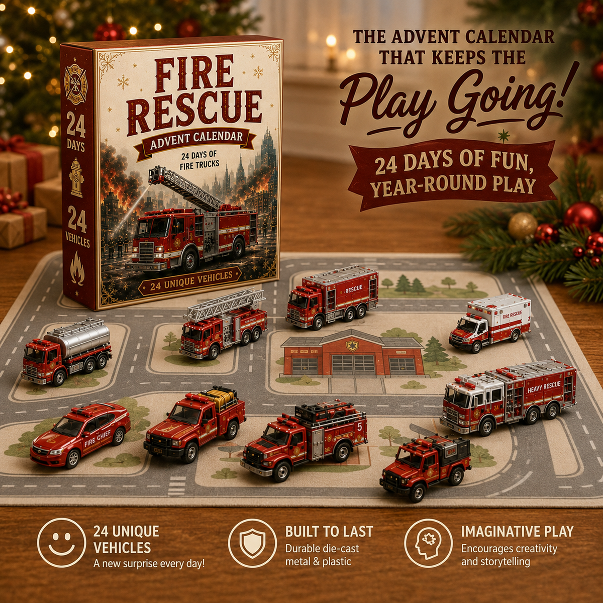 Fire Rescue 24-Day Advent Calendar