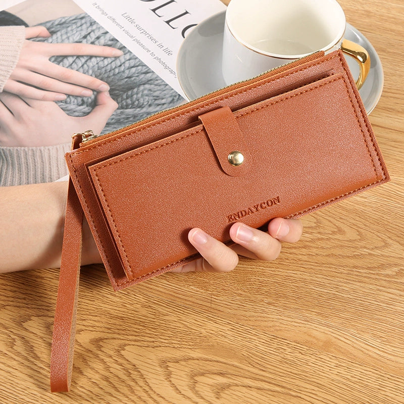New Women's Ultra-Slim Long Wallet