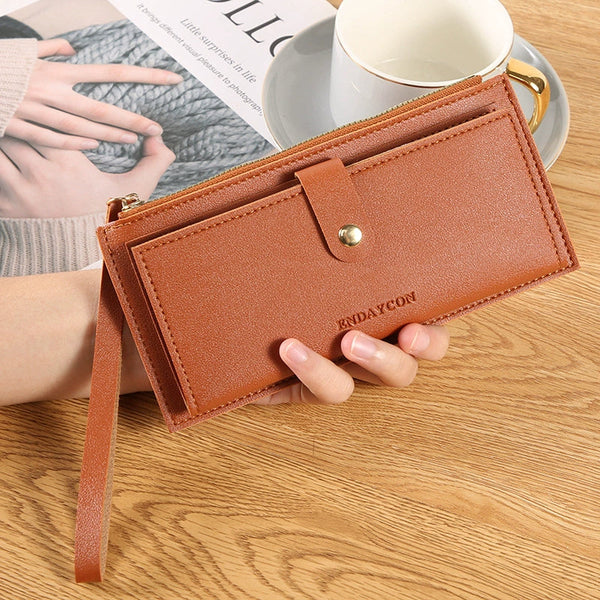 New Women's Ultra-Slim Long Wallet