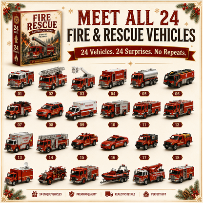 Fire Rescue 24-Day Advent Calendar