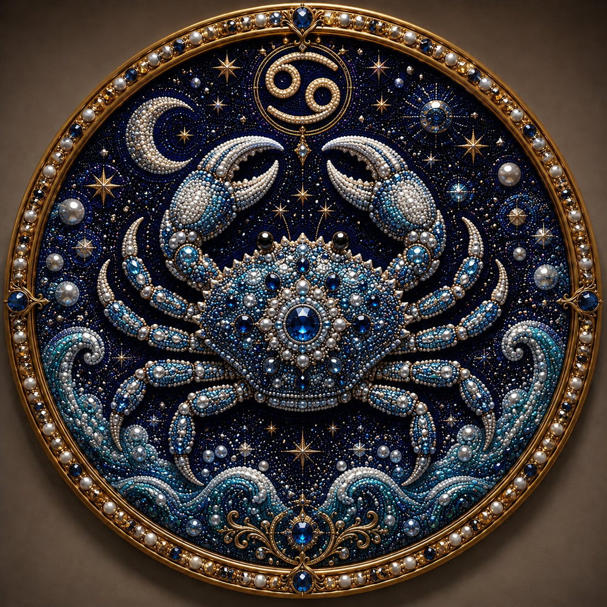 Premium 3D Pearlescent Zodiac Art Set