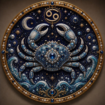 Premium 3D Pearlescent Zodiac Art Set