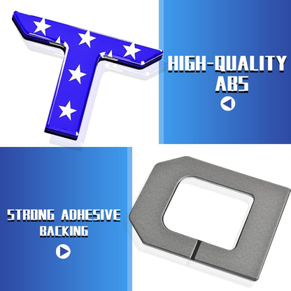 Premium Toyota Tundra Tailgate 3D Letter Insert Decals