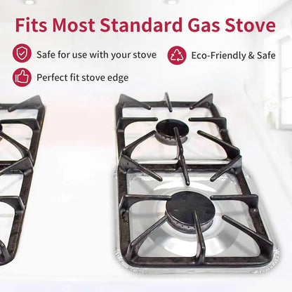 10PCS Aluminum Foil Gas Stove Burner Covers