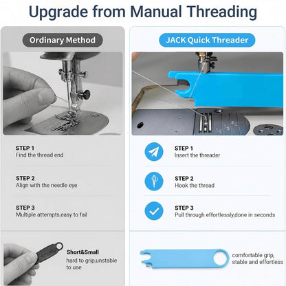 4-in-1 Sewing Threader Tool with Seam Ripper