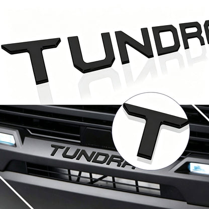 Premium Toyota Tundra Tailgate 3D Letter Insert Decals