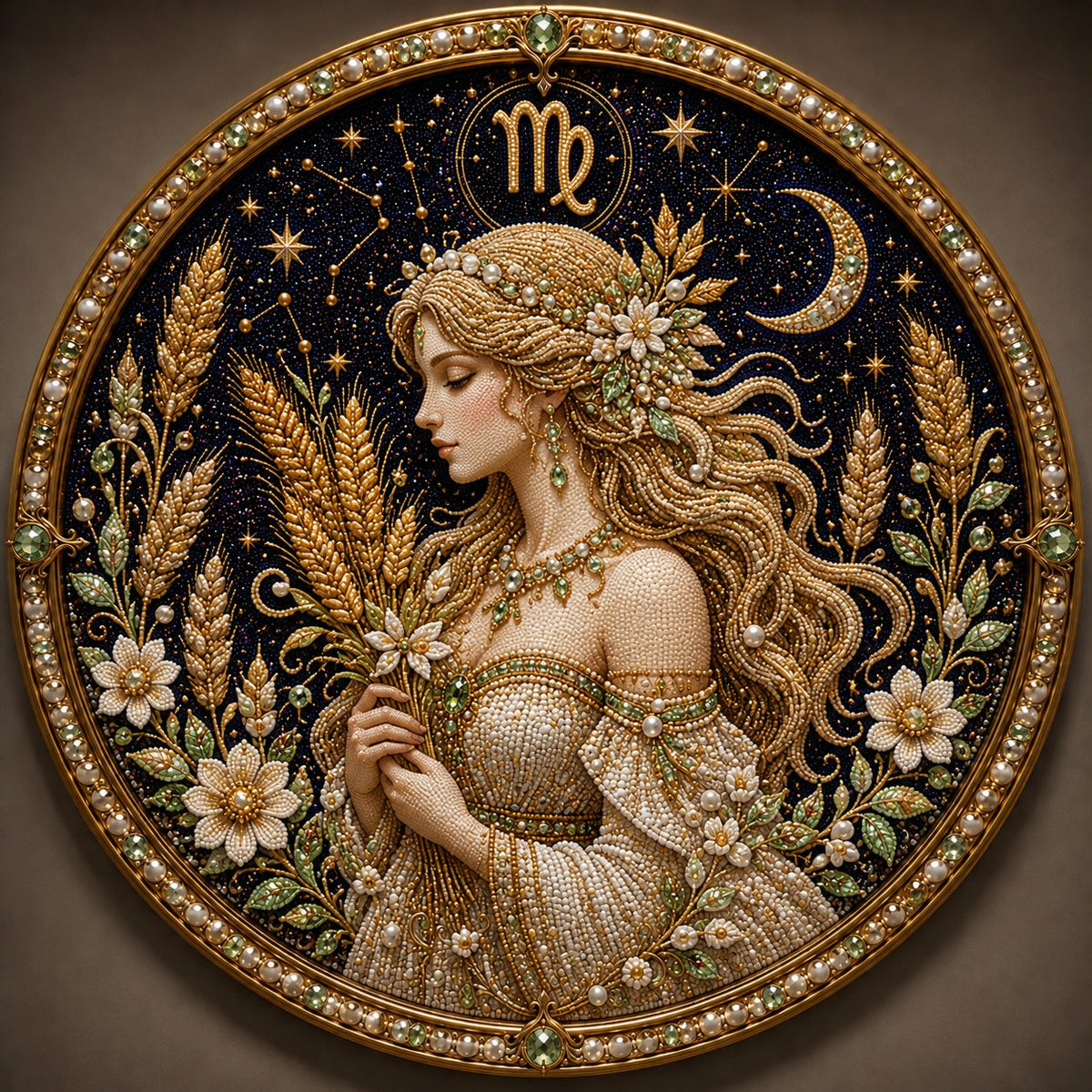 Premium 3D Pearlescent Zodiac Art Set