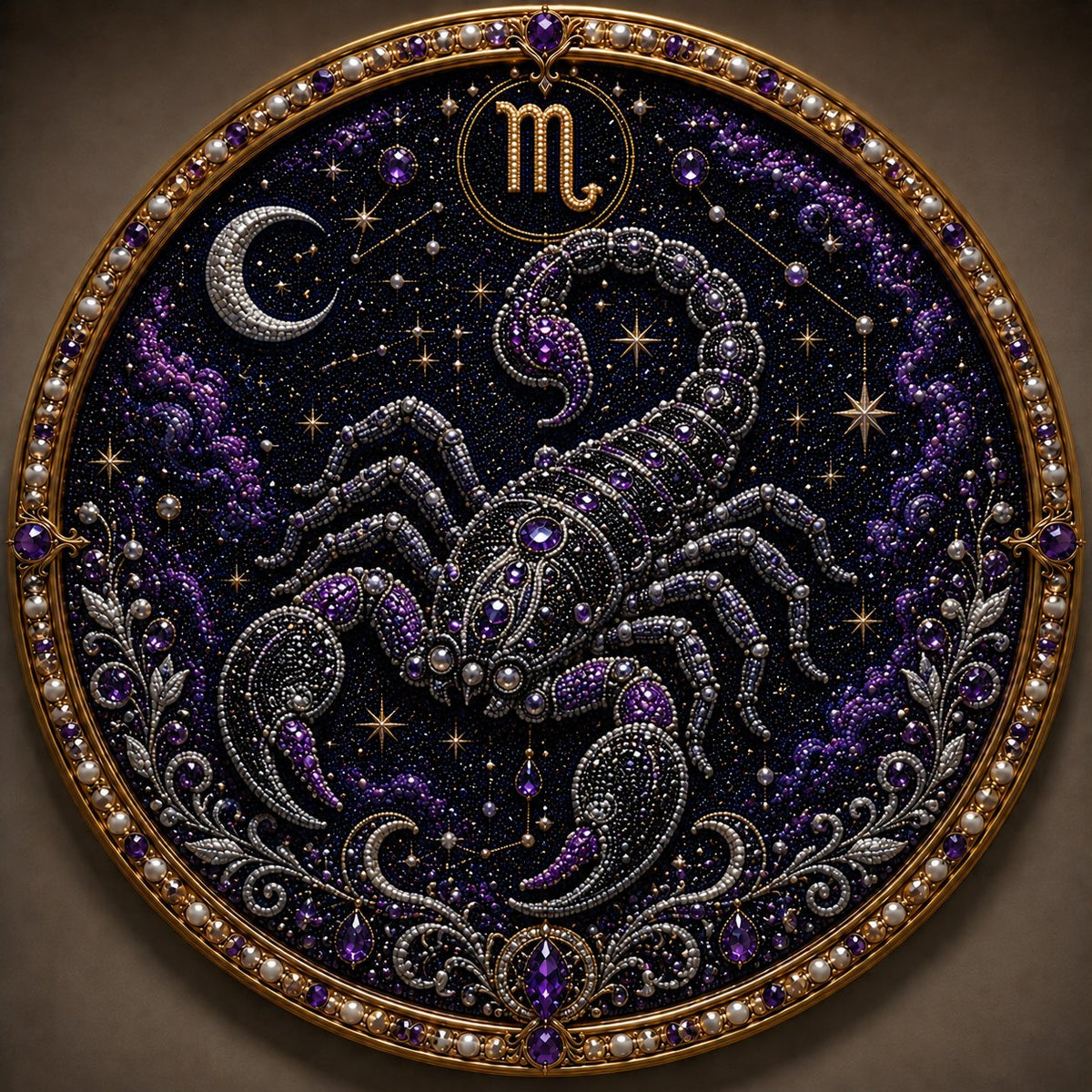 Premium 3D Pearlescent Zodiac Art Set