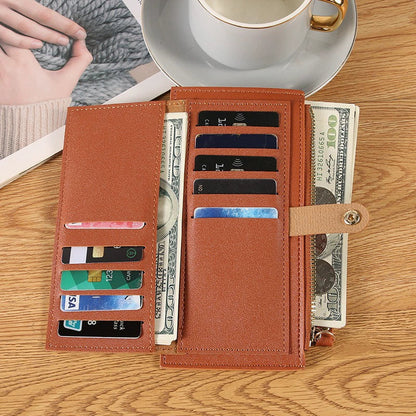 New Women's Ultra-Slim Long Wallet