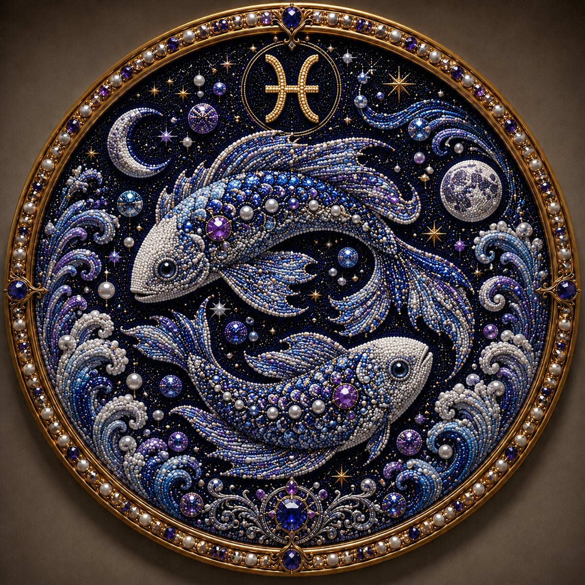 Premium 3D Pearlescent Zodiac Art Set