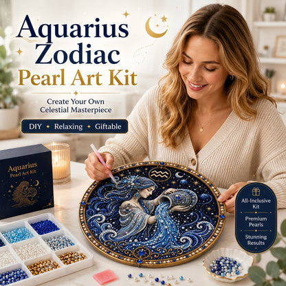 Premium 3D Pearlescent Zodiac Art Set