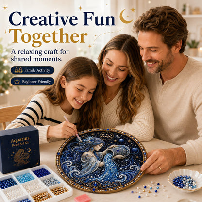 Premium 3D Pearlescent Zodiac Art Set