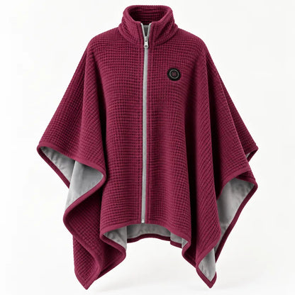USB-Heated Wearable Shawl for Women