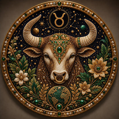Premium 3D Pearlescent Zodiac Art Set