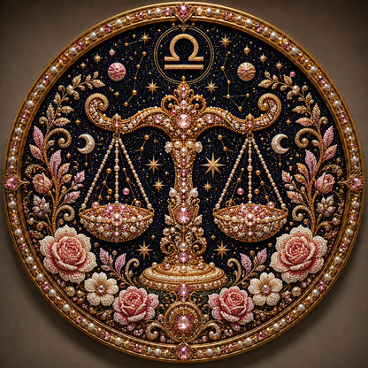 Premium 3D Pearlescent Zodiac Art Set