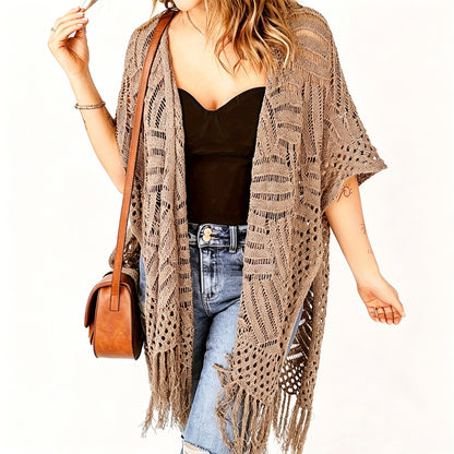 Women's Stylish Loose-Fit Knitted Cardigan