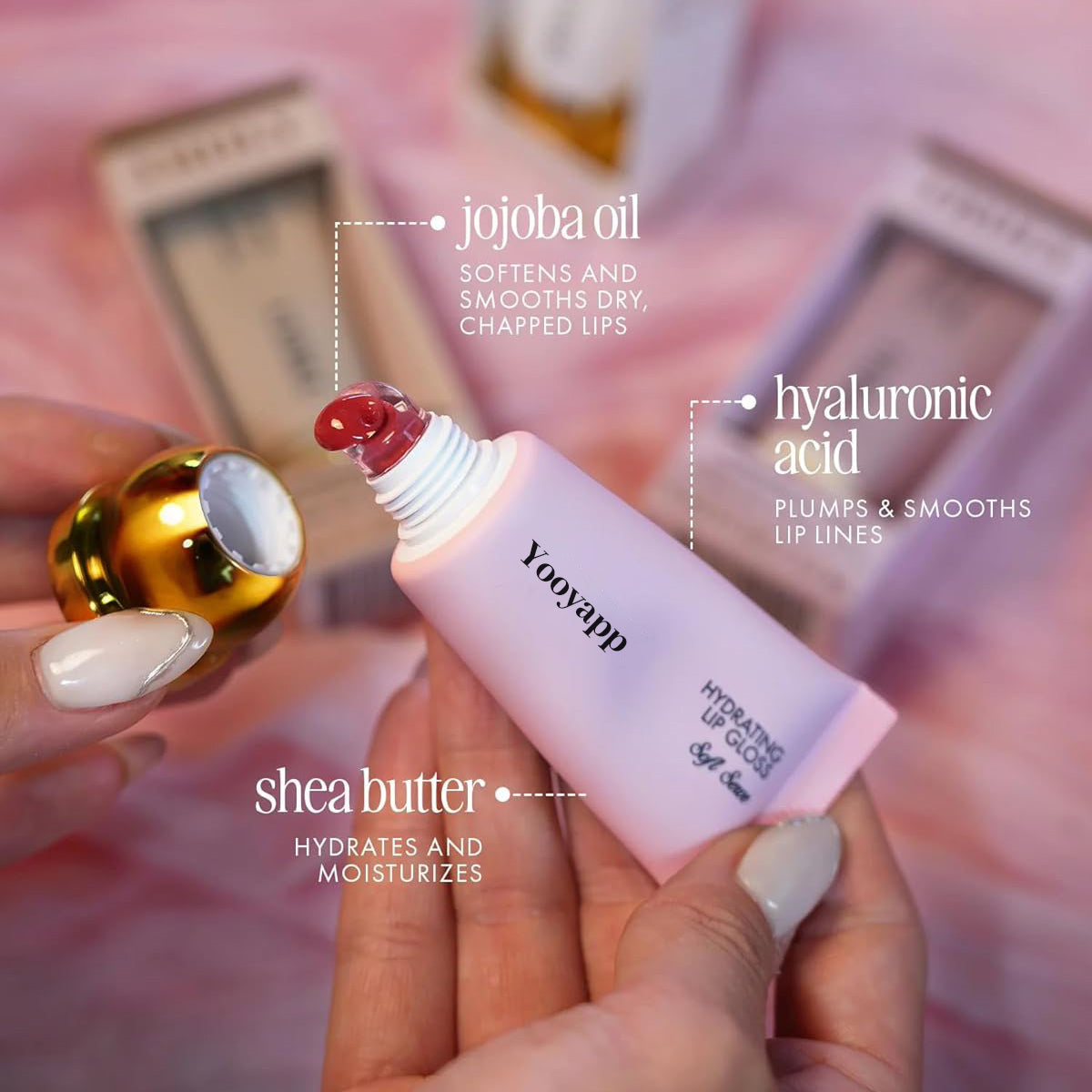 Soft Serve Hydrating Lip Gloss - High Shine & Tinted
