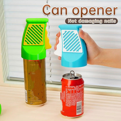 3D Printed Beverage Can Opener - Fun & Durable Aluminum Tool For Easy Beer/Soda Tab Removal, Anti-Spill Design Safe