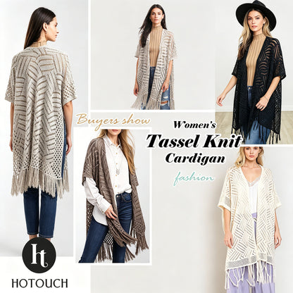 Women's Stylish Loose-Fit Knitted Cardigan
