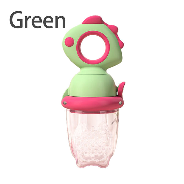 Baby Cute Silicone Food Feeder Pacifier with Handle