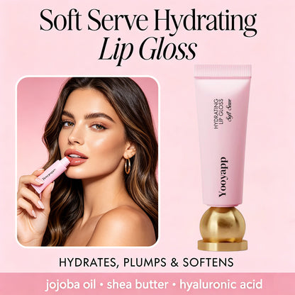 Soft Serve Hydrating Lip Gloss - High Shine & Tinted