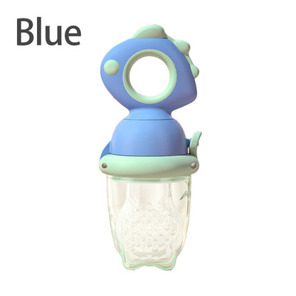 Baby Cute Silicone Food Feeder Pacifier with Handle