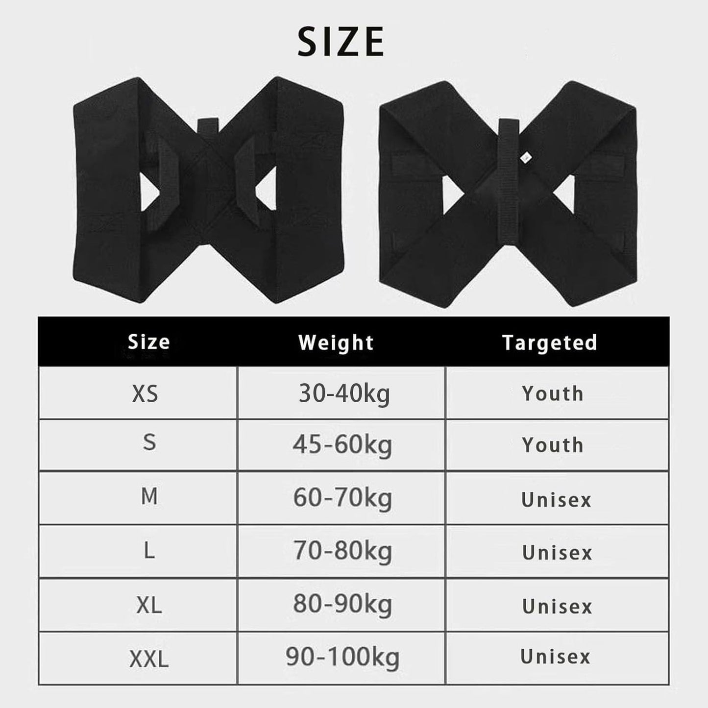 Fitness Posture Corrector Training Straps, Open Shoulder Assist Straps Shoulders - For Weight Training, Chest Straight
