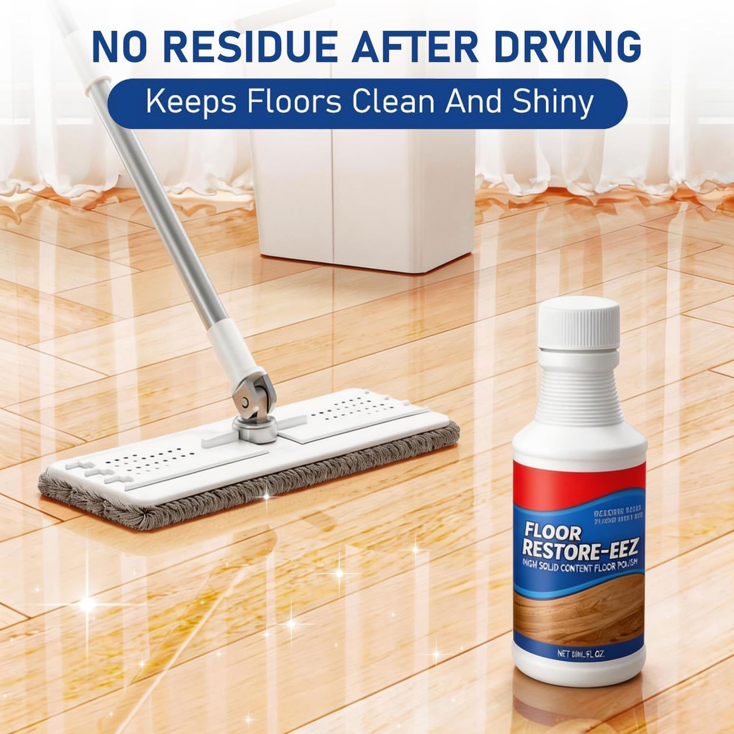 High Solid Content Floor Polishing Agent for Shine Renewal & Protective Layer