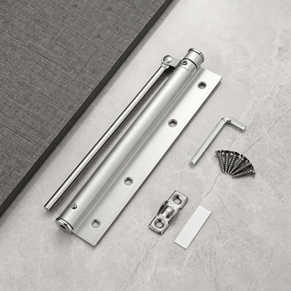 Adjustable stainless steel lightweight automatic door closer